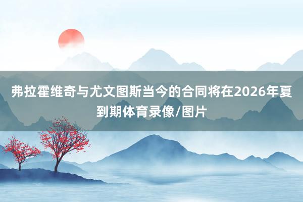 弗拉霍维奇与尤文图斯当今的合同将在2026年夏到期体育录像/图片