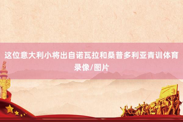 这位意大利小将出自诺瓦拉和桑普多利亚青训体育录像/图片