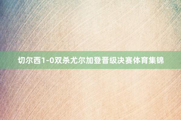 切尔西1-0双杀尤尔加登晋级决赛体育集锦
