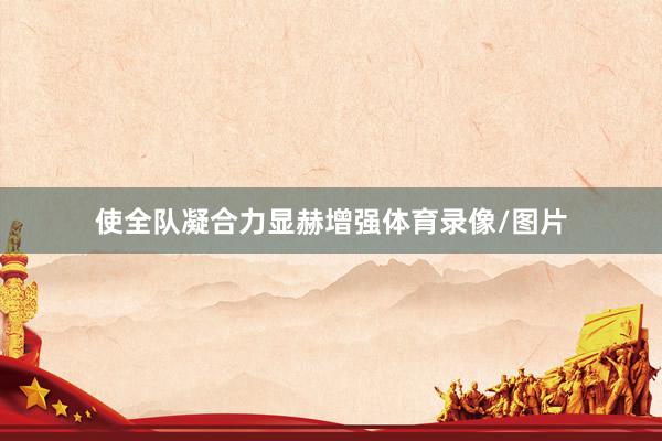 使全队凝合力显赫增强体育录像/图片