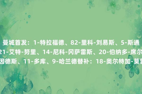 曼城首发：1-特拉福德、82-里科-刘易斯、5-斯通斯、3-鲁本-迪亚斯、21-艾特-努里、14-尼科-冈萨雷斯、20-伯纳多-席尔瓦、52-鲍勃、4-赖因德斯、11-多库、9-哈兰德替补：18-奥尔特加-莫雷诺、6-阿克、7-马尔穆什、10-谢尔基、19-京多安、25-阿坎吉、27-马特乌斯-努内斯、33-奥赖利、45-胡桑诺夫狼队首发：1-若泽-萨、2-多尔蒂、12-阿格巴杜、24-托蒂-戈麦斯、26-霍福尔、8-若昂-戈麦斯、7-安德烈、6-沃尔费、5-穆内西、9-拉森、27-贝勒加德替补：3-乌戈-布埃诺、4-圣地亚哥-布埃诺、10-阿里亚斯、11-黄喜灿、15-耶尔森-莫斯克拉、18-卡莱季奇、21-罗德里戈-戈麦斯、28-费尔-洛佩斯、31-约翰斯通体育赛事直播