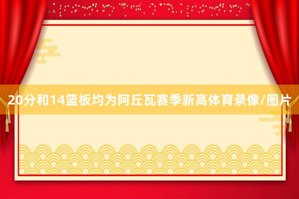 20分和14篮板均为阿丘瓦赛季新高体育录像/图片