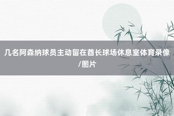 几名阿森纳球员主动留在酋长球场休息室体育录像/图片