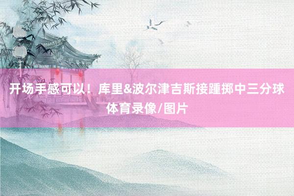 开场手感可以！库里&波尔津吉斯接踵掷中三分球体育录像/图片