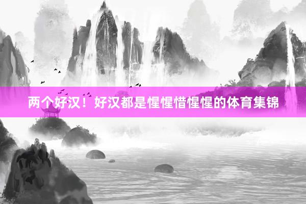 两个好汉！好汉都是惺惺惜惺惺的体育集锦