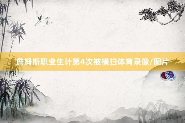 詹姆斯职业生计第4次被横扫体育录像/图片